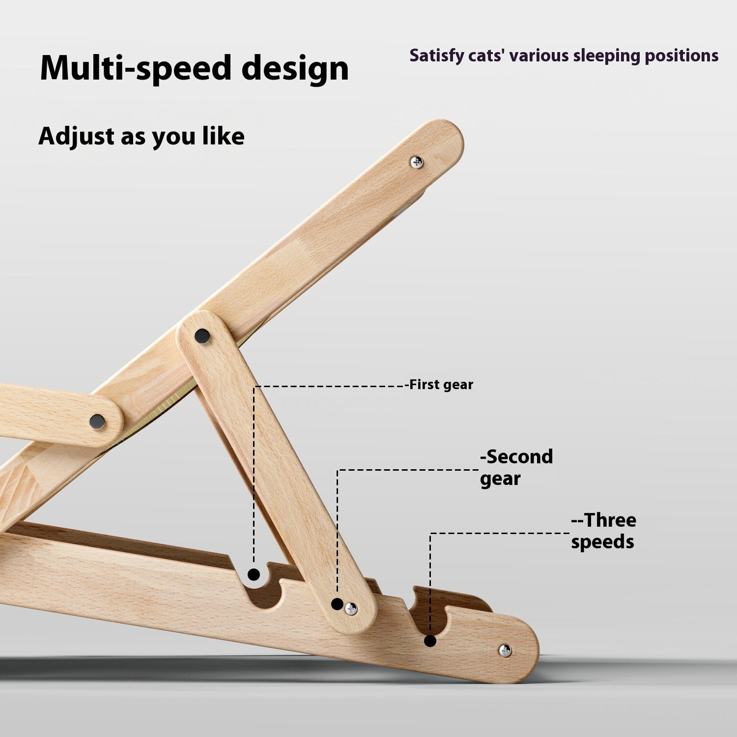 Sisal Cat Scratch Board Solid Wood Wear-resistant Non-dandruff Integrated Cat Bed Four Seasons Universal Cat Nest Cat Sofa Cat Scratching Board